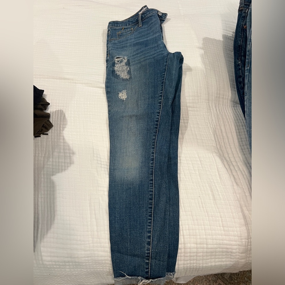 High rise jegging